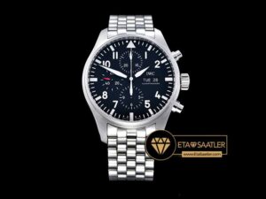 IWC0339 - IWC Pilot Chronograph Ref.3777 SSSS Black V6F A7750 - 15.jpg